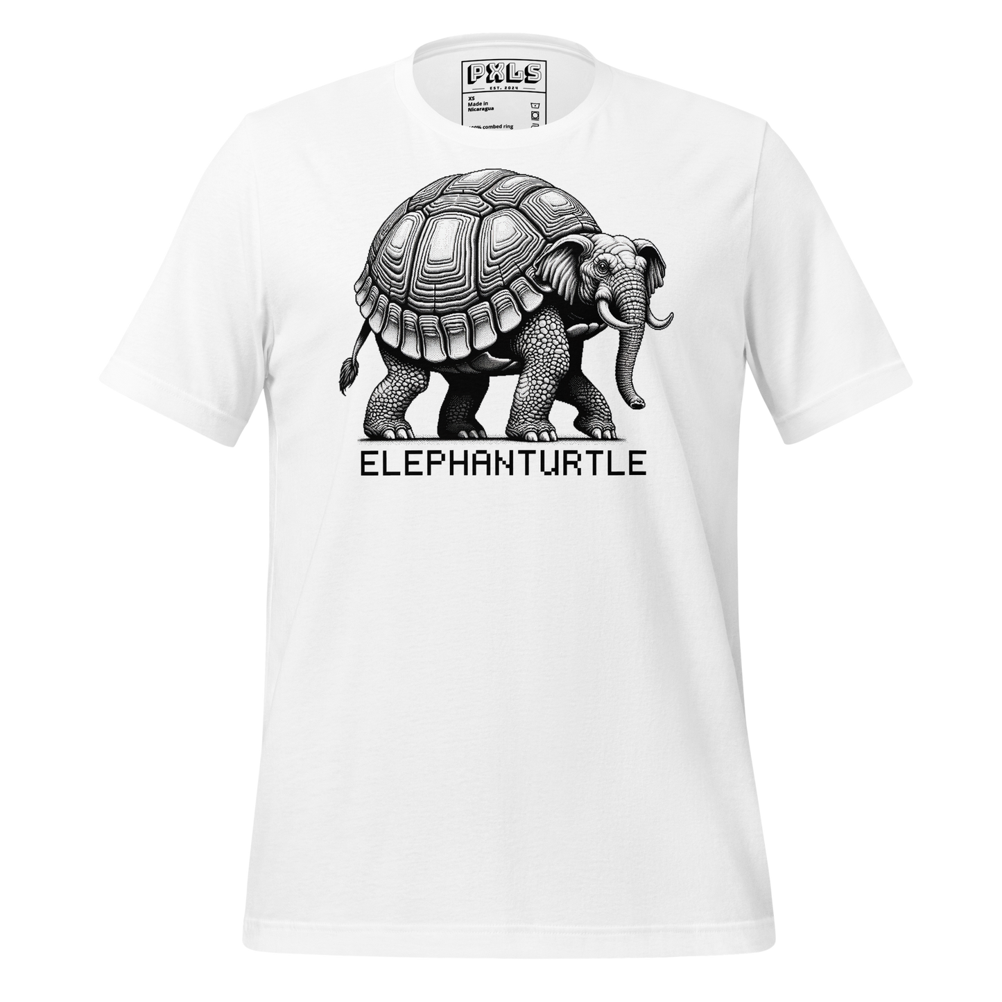 "Elephanturtle" Unisex Shirt w/ Text