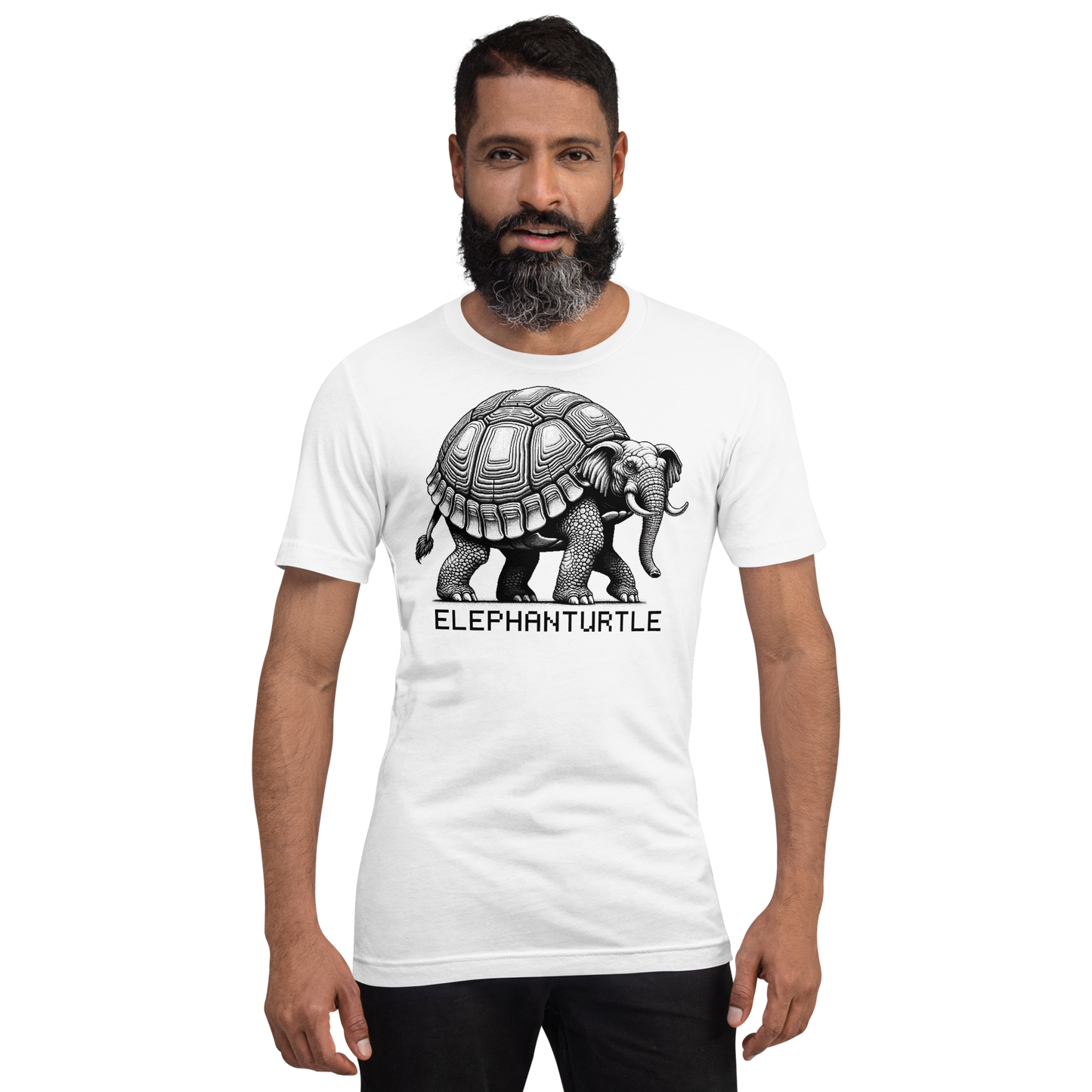 "Elephanturtle" Unisex Shirt w/ Text