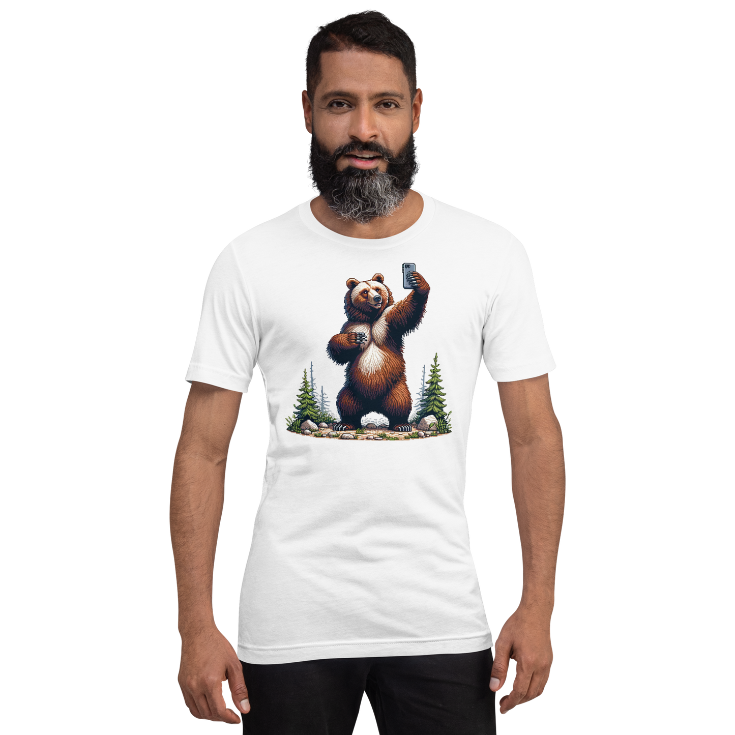 "Bear Selfie" Unisex Shirt