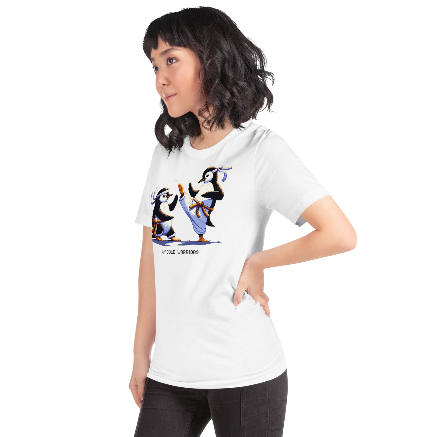 "Kung Fu Penguins" Unisex Shirt w/ Text