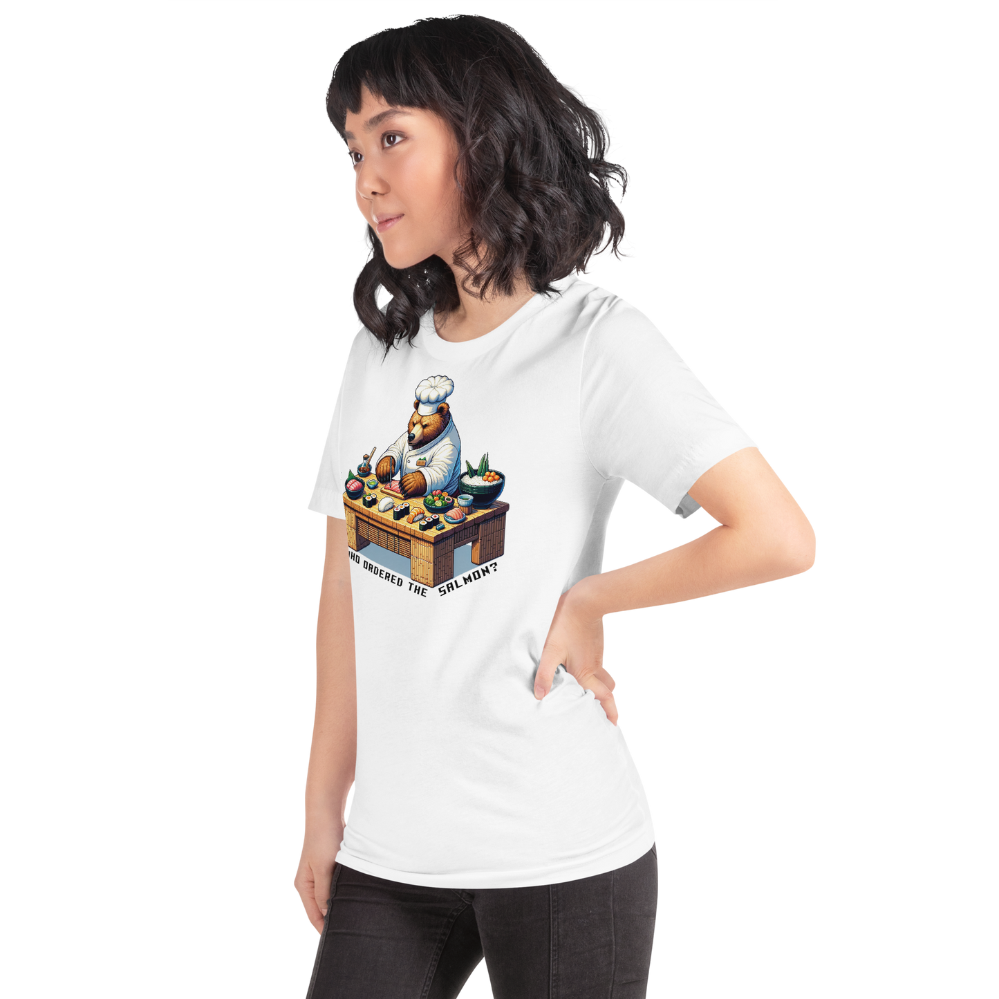 "Sushi Bear" Unisex Shirt w/ Text