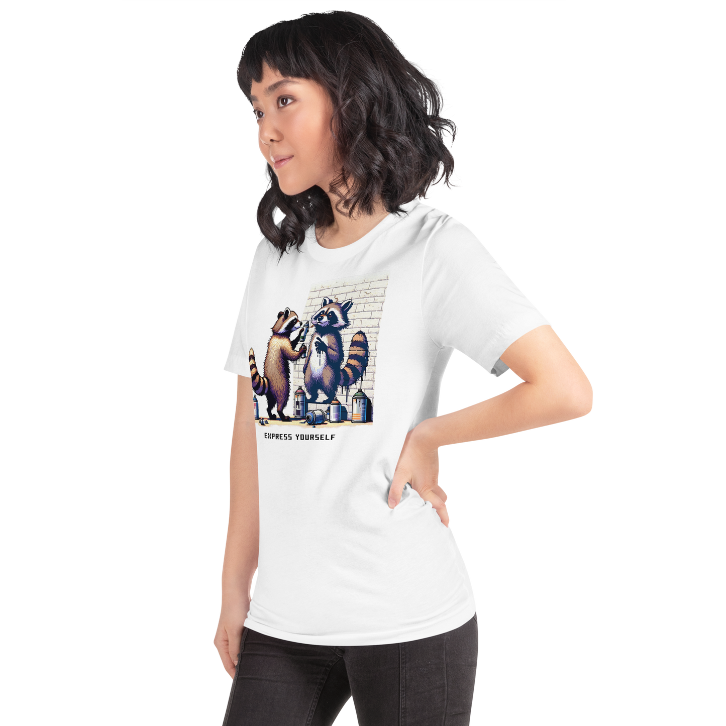 "Graffiticoon" Unisex Shirt w/ Text