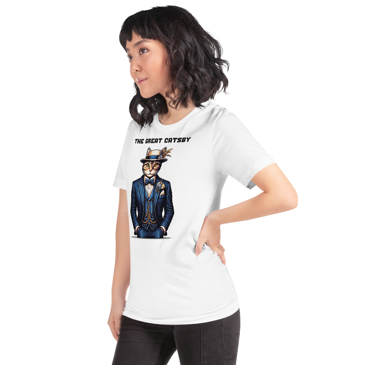 "The Great Catsby" Unisex Shirt w/ Text