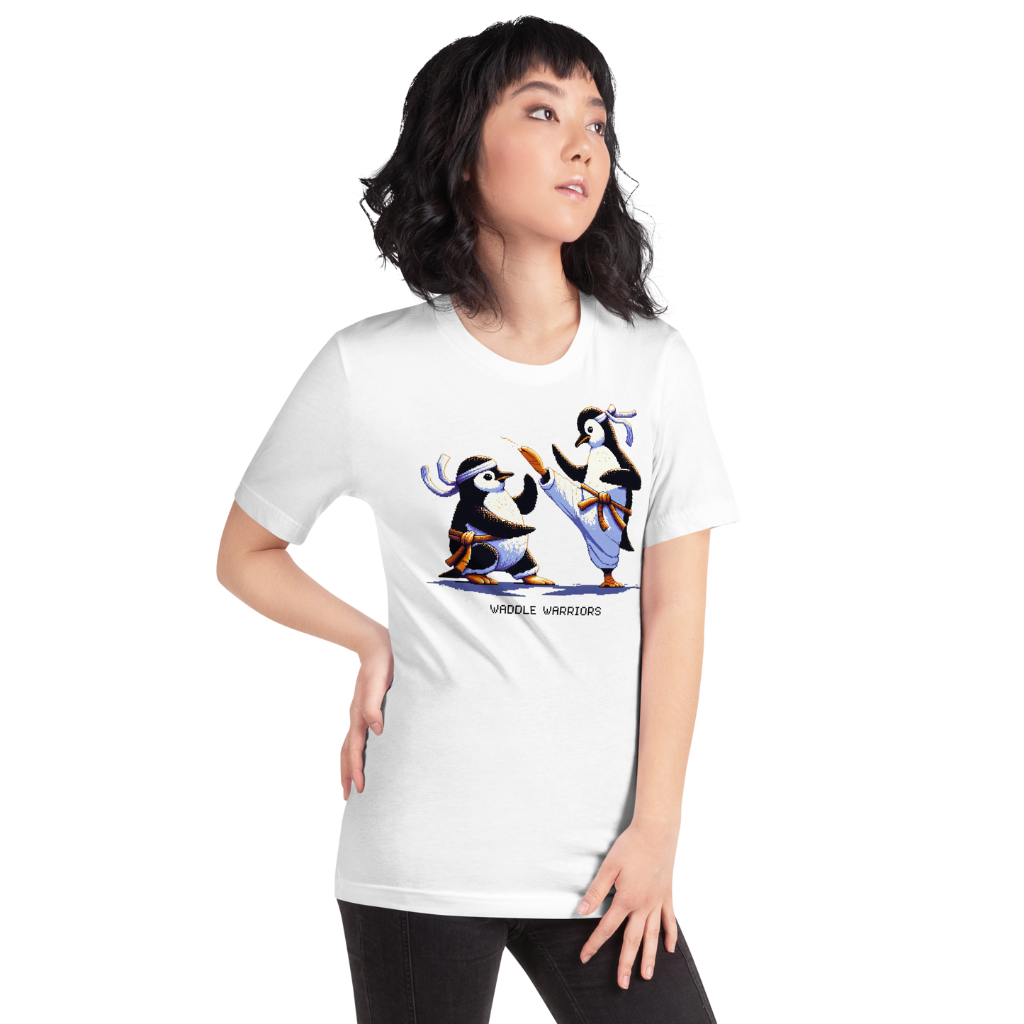 "Kung Fu Penguins" Unisex Shirt w/ Text