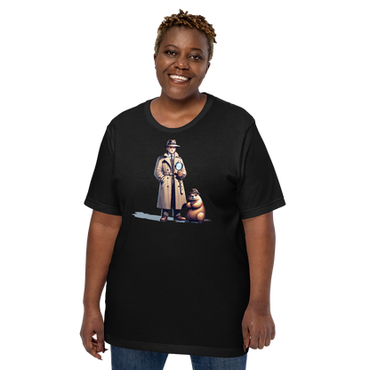 "Detective Groundhog" Unisex Shirt