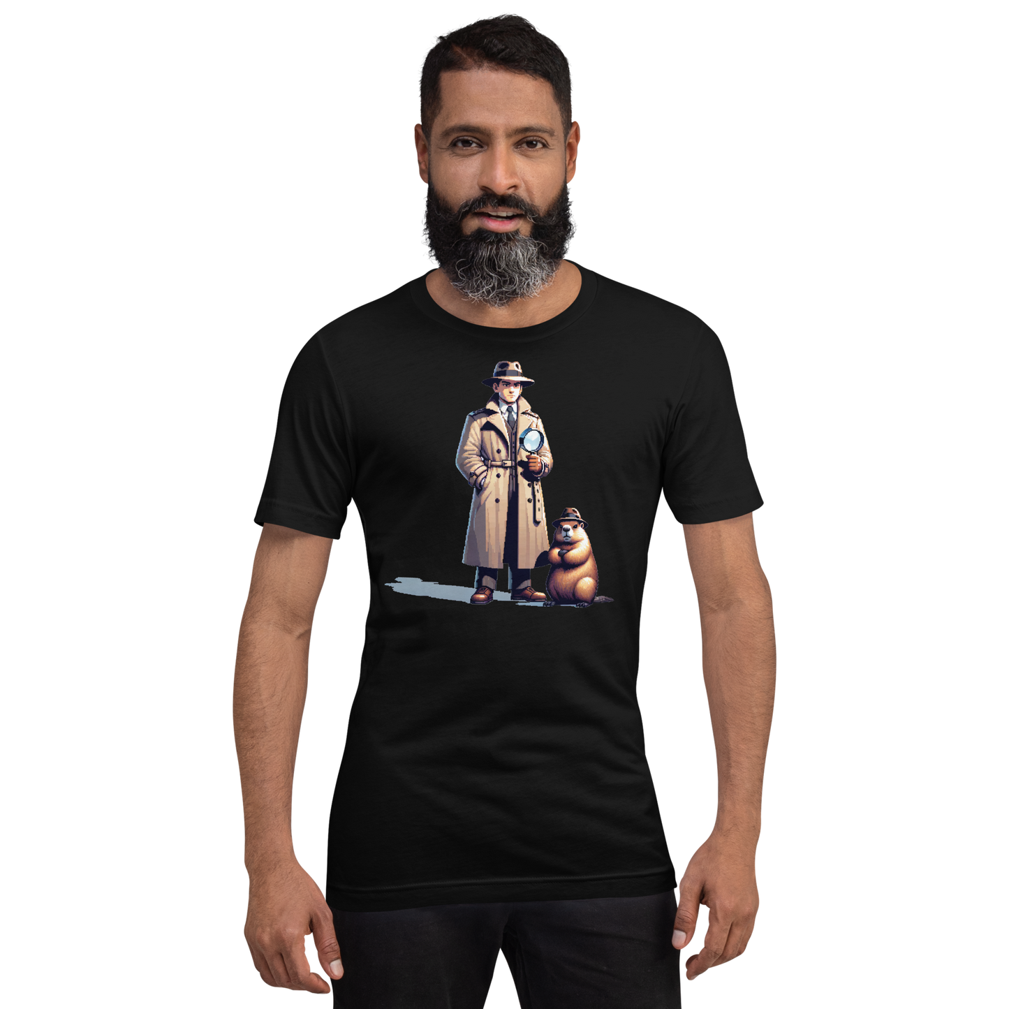 "Detective Groundhog" Unisex Shirt