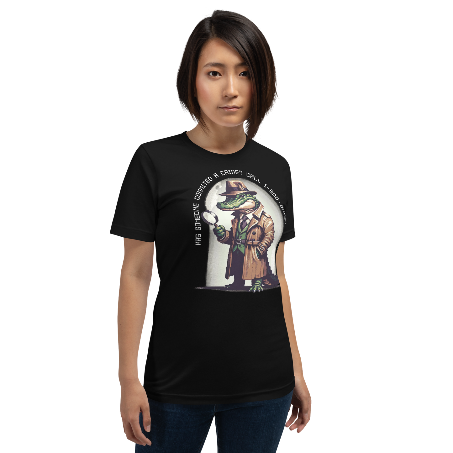 "Investi-Gator" Unisex Shirt w/ Text