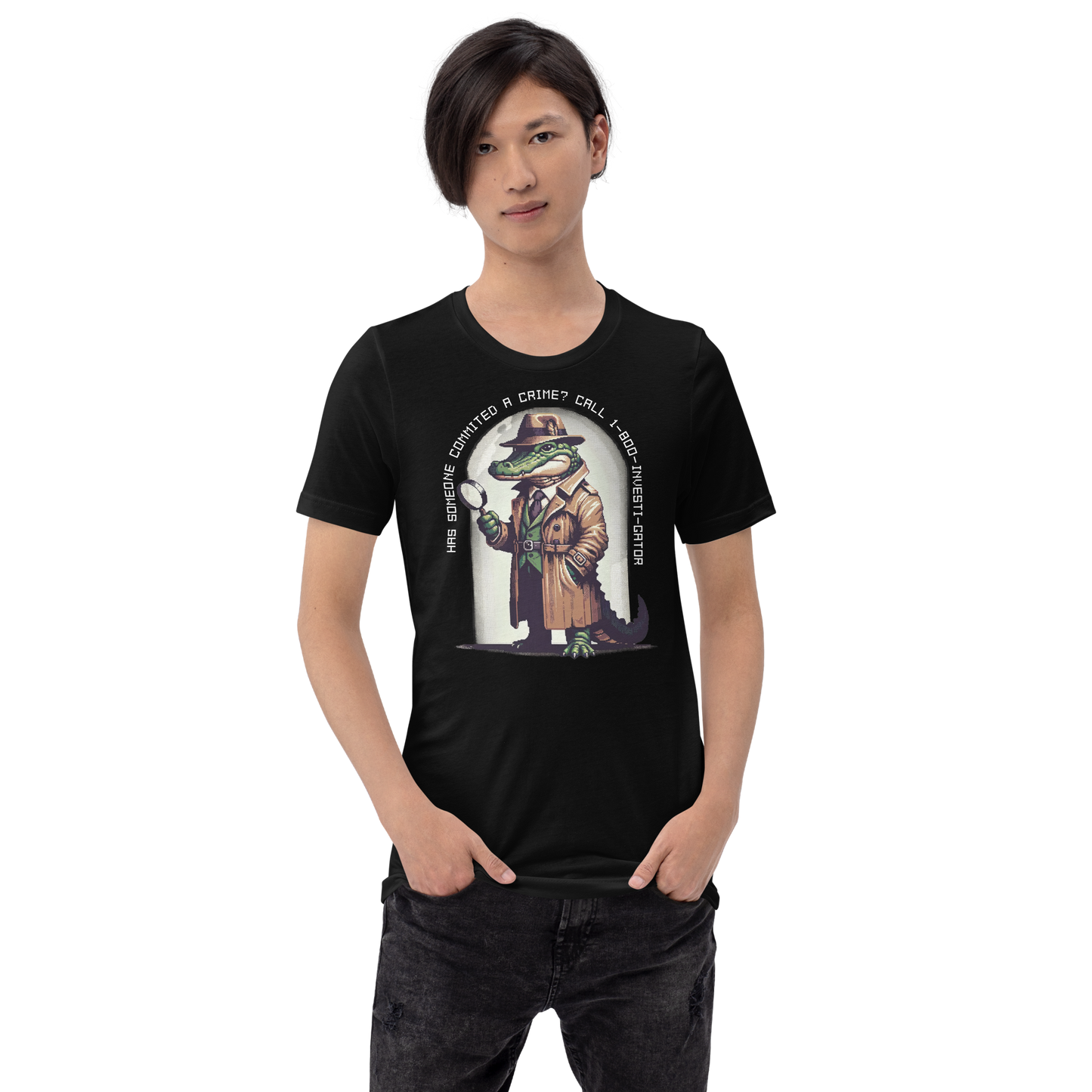 "Investi-Gator" Unisex Shirt w/ Text
