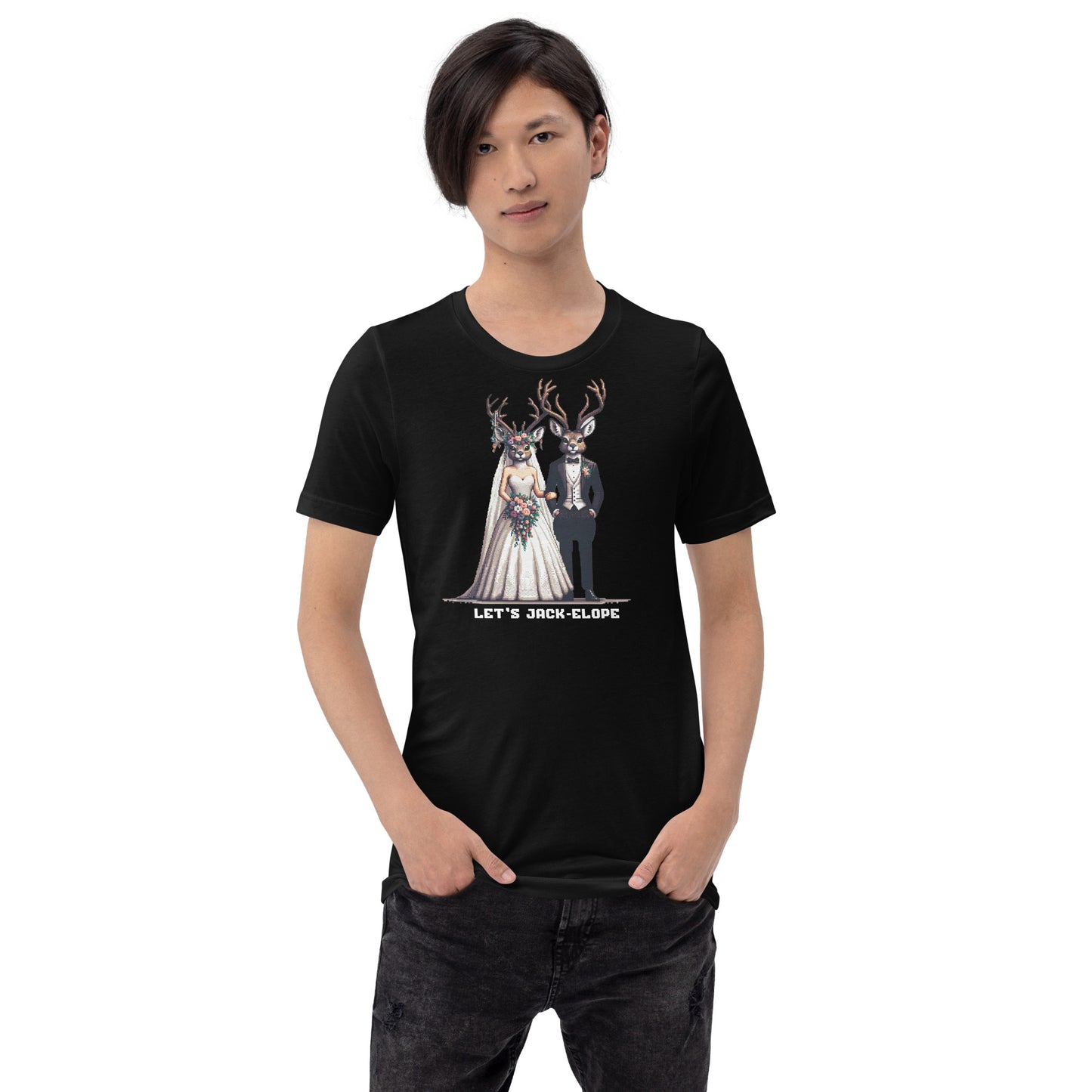 "Jack-Elope" Unisex Shirt w/ Text