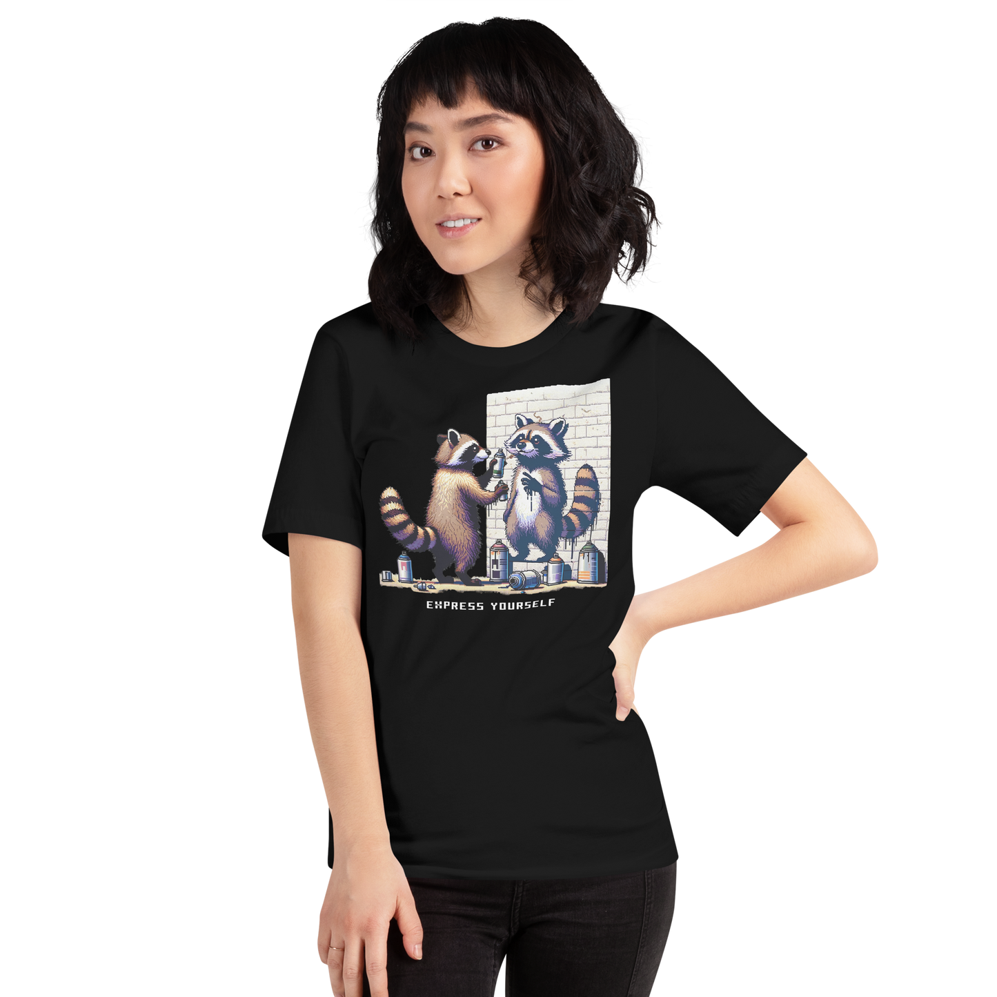 "Graffiticoon" Unisex Shirt w/ Text