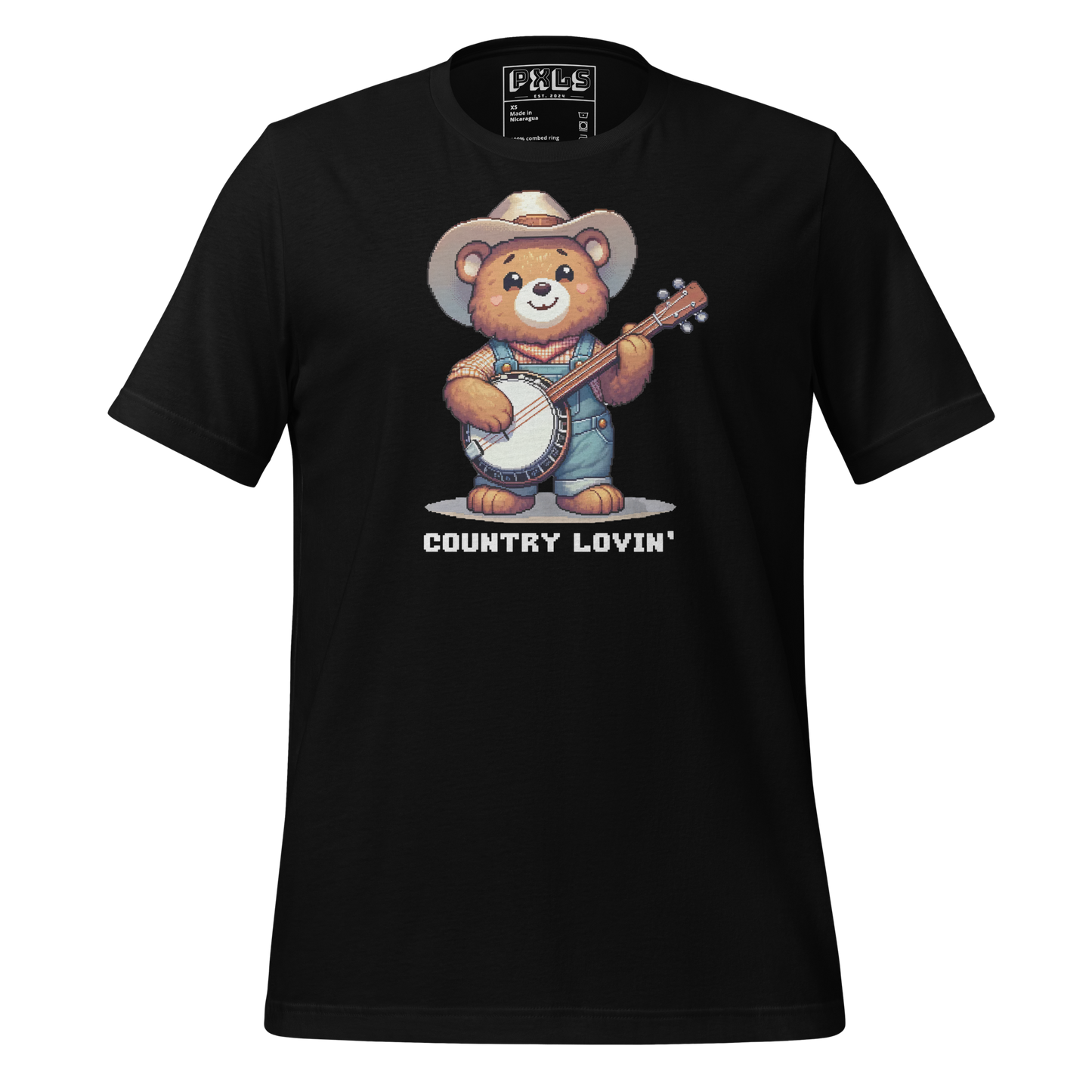 "Country Bear" Unisex Shirt w/ Text