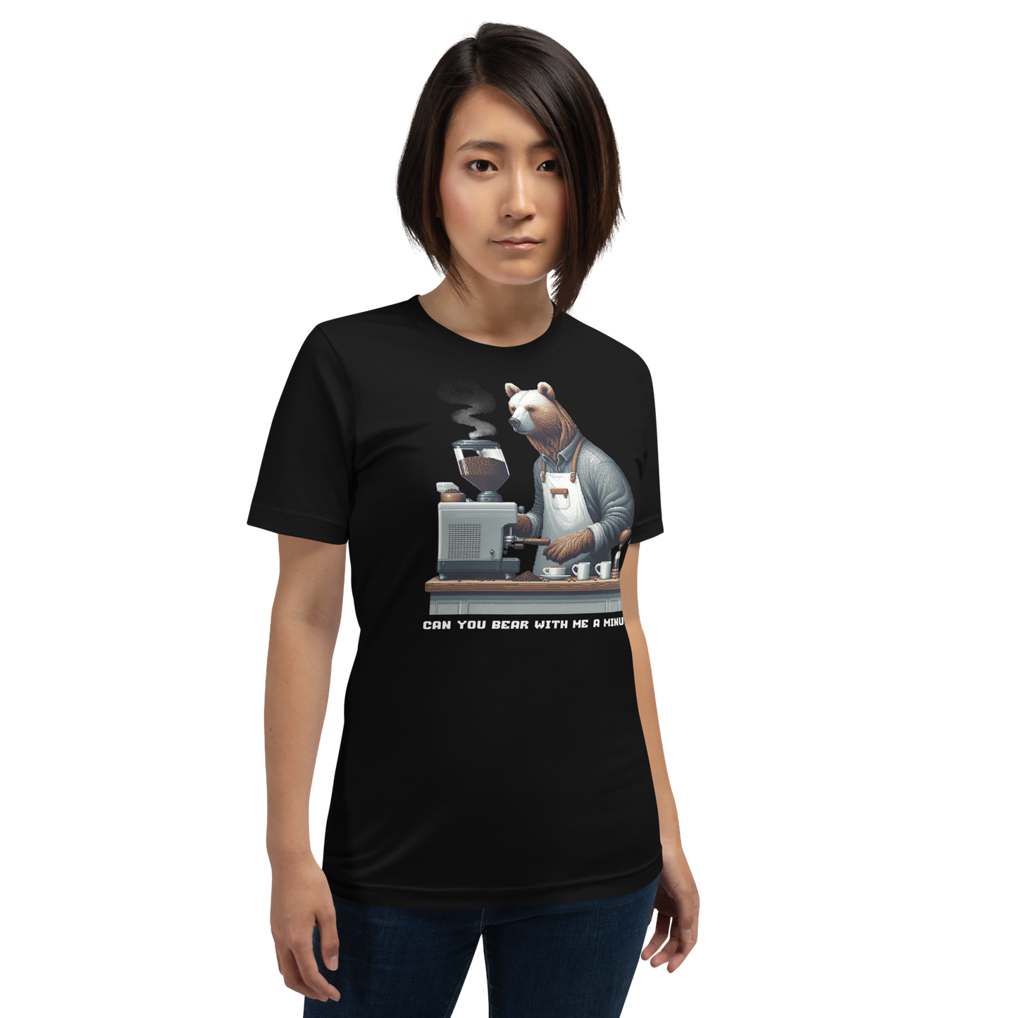 "Bearista" Unisex Shirt w/ Text