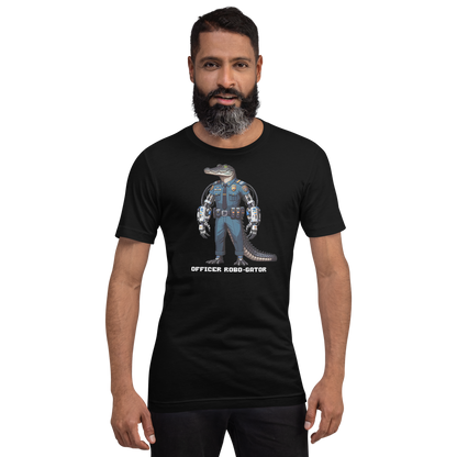 "Officer Robo-Gator" Unisex Shirt w/ Text