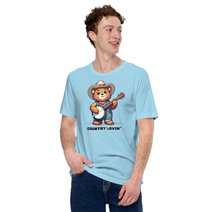 "Country Bear" Unisex Shirt w/ Text
