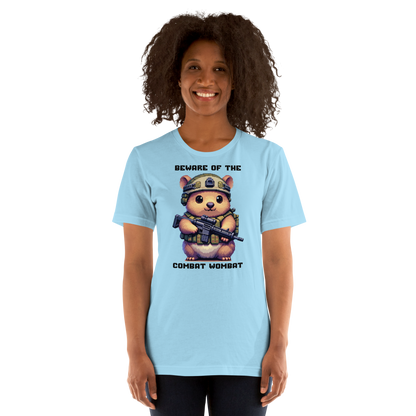 "Combat Wombat" Unisex Shirt w/ Text