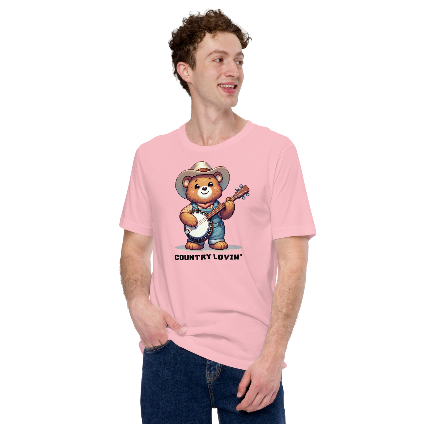 "Country Bear" Unisex Shirt w/ Text