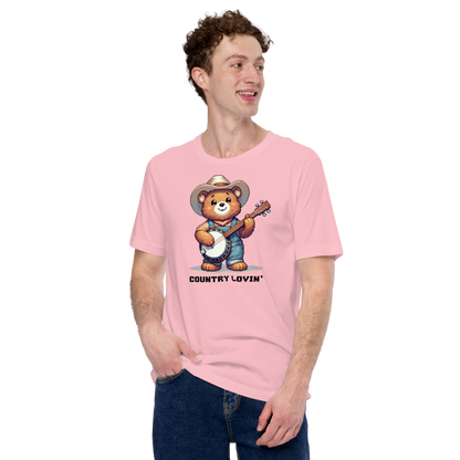 "Country Bear" Unisex Shirt w/ Text