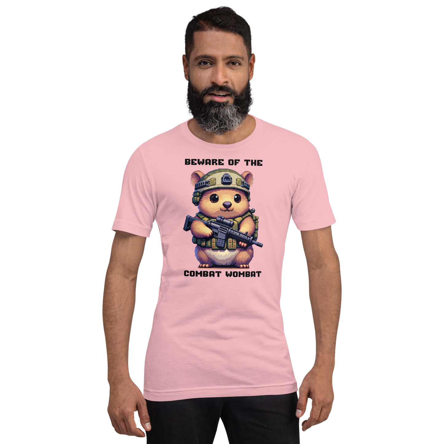"Combat Wombat" Unisex Shirt w/ Text