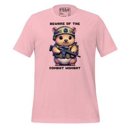 "Combat Wombat" Unisex Shirt w/ Text