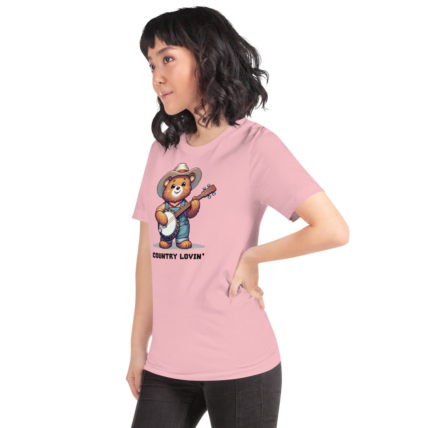 "Country Bear" Unisex Shirt w/ Text