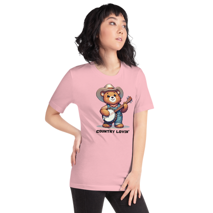 "Country Bear" Unisex Shirt w/ Text