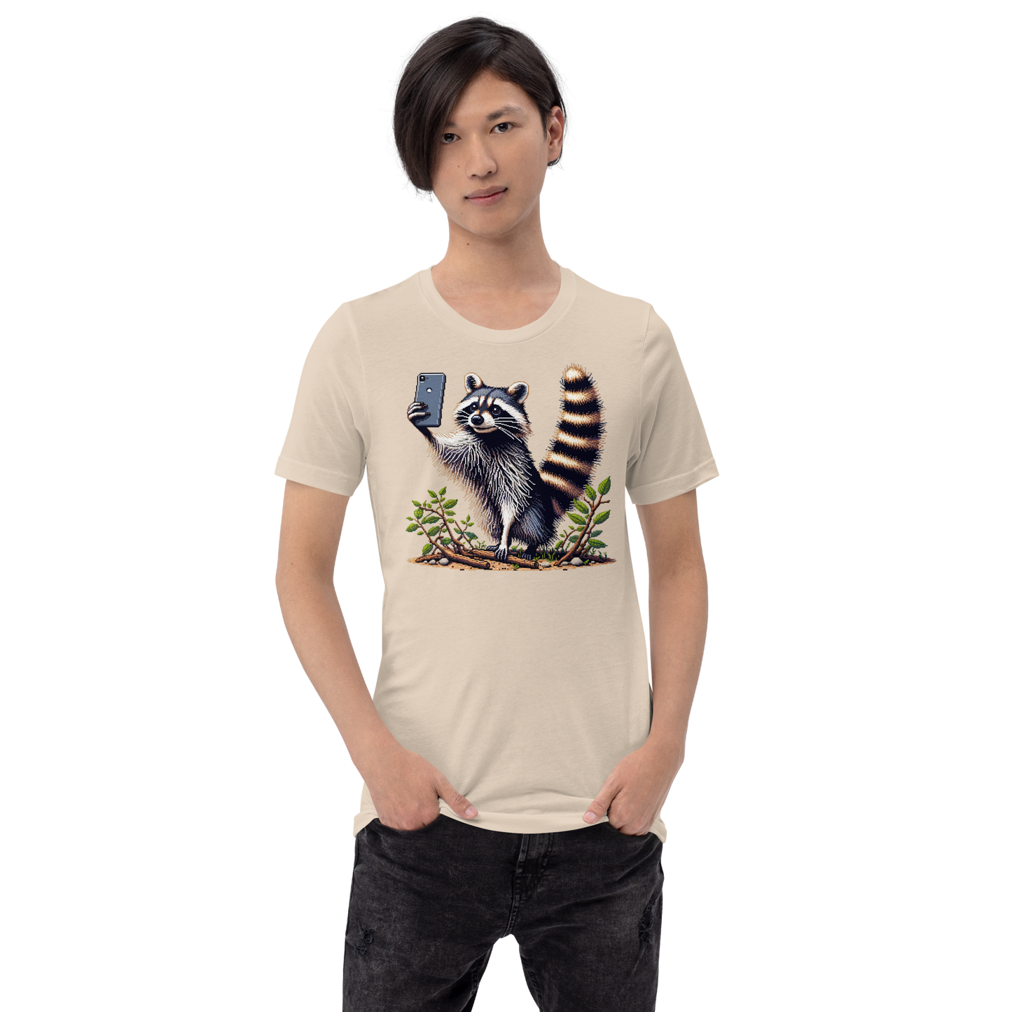 "Raccoon Selfie" Unisex Shirt