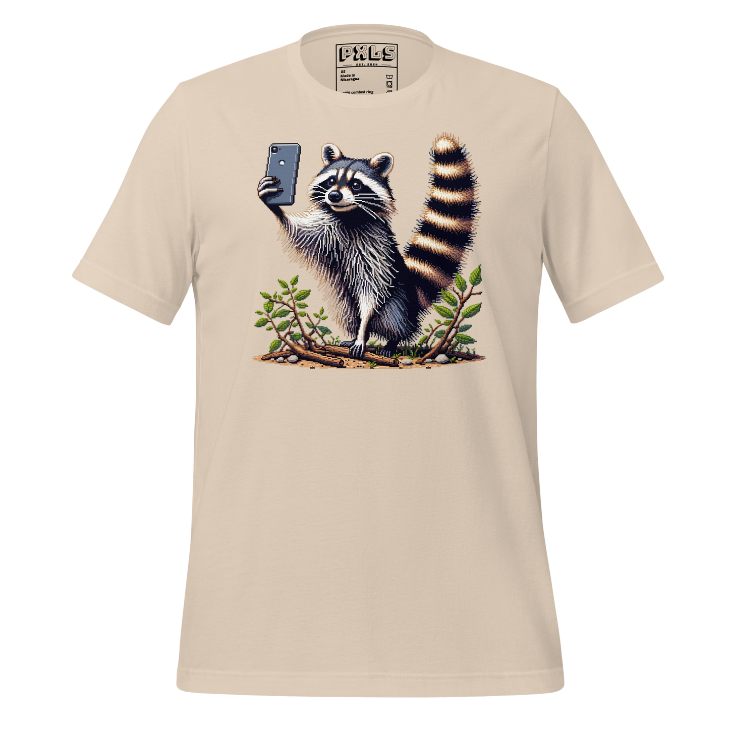 "Raccoon Selfie" Unisex Shirt