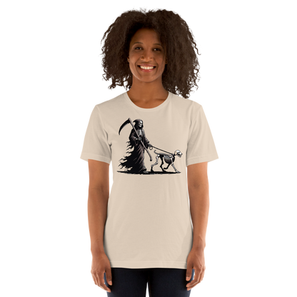 "Along Came Death" Unisex Shirt