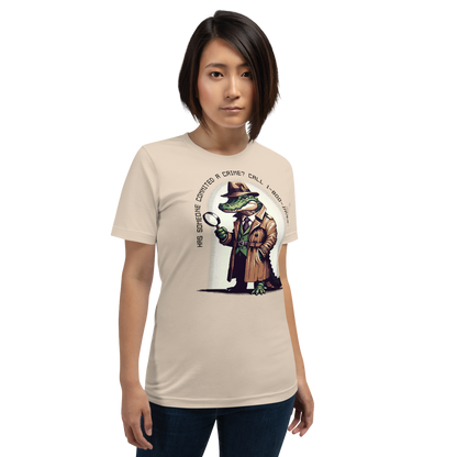 "Investi-Gator" Unisex Shirt w/ Text