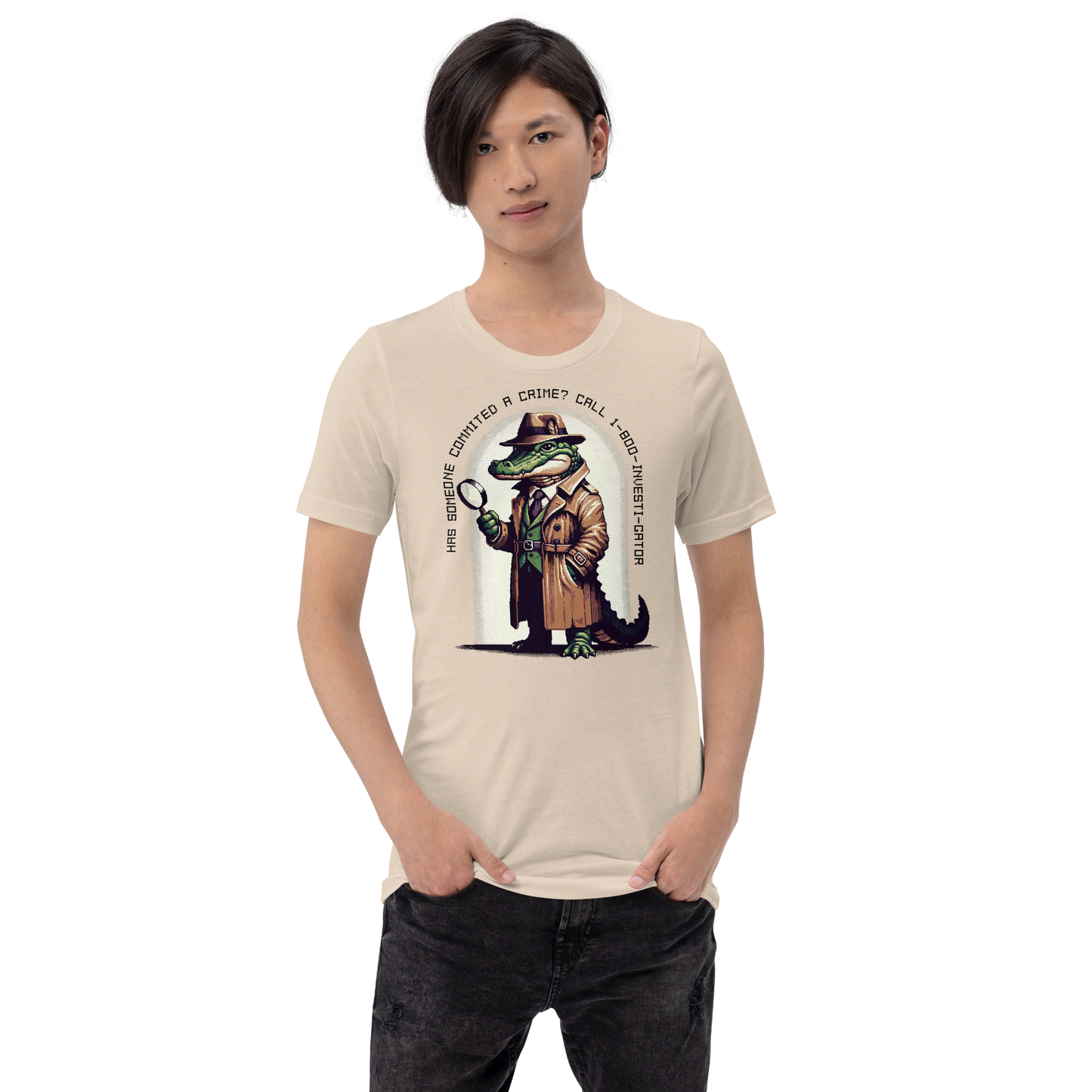 "Investi-Gator" Unisex Shirt w/ Text