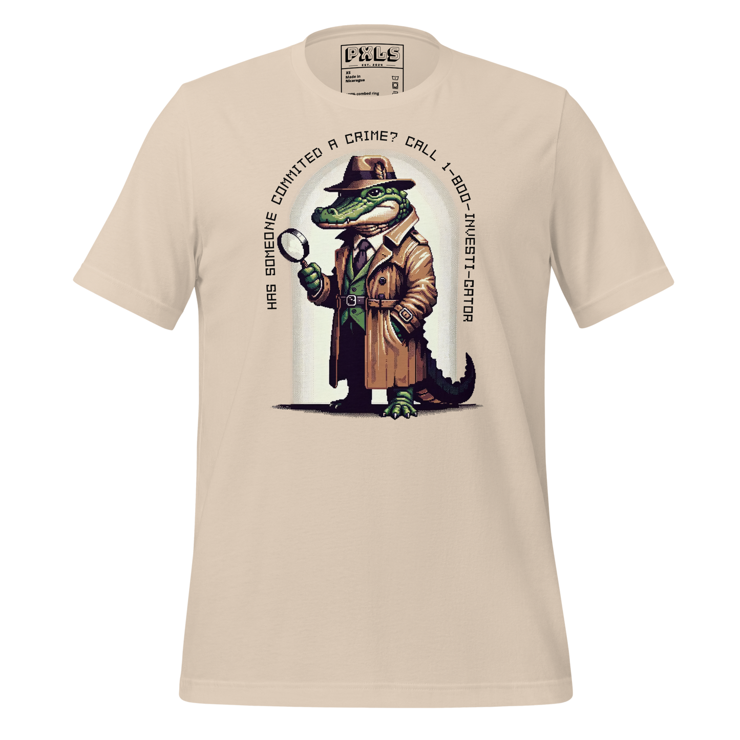 "Investi-Gator" Unisex Shirt w/ Text