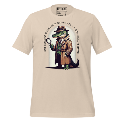 "Investi-Gator" Unisex Shirt w/ Text