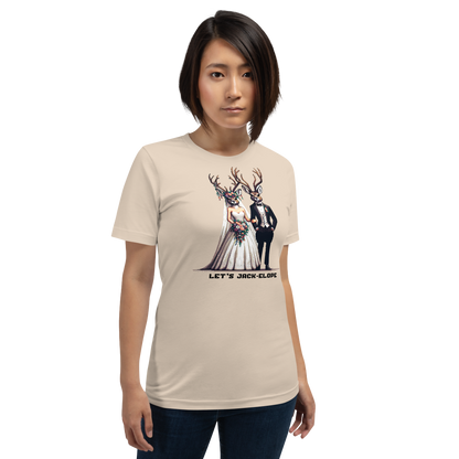 "Jack-Elope" Unisex Shirt w/ Text