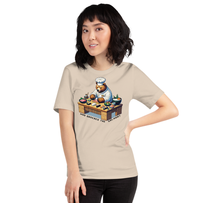 "Sushi Bear" Unisex Shirt w/ Text