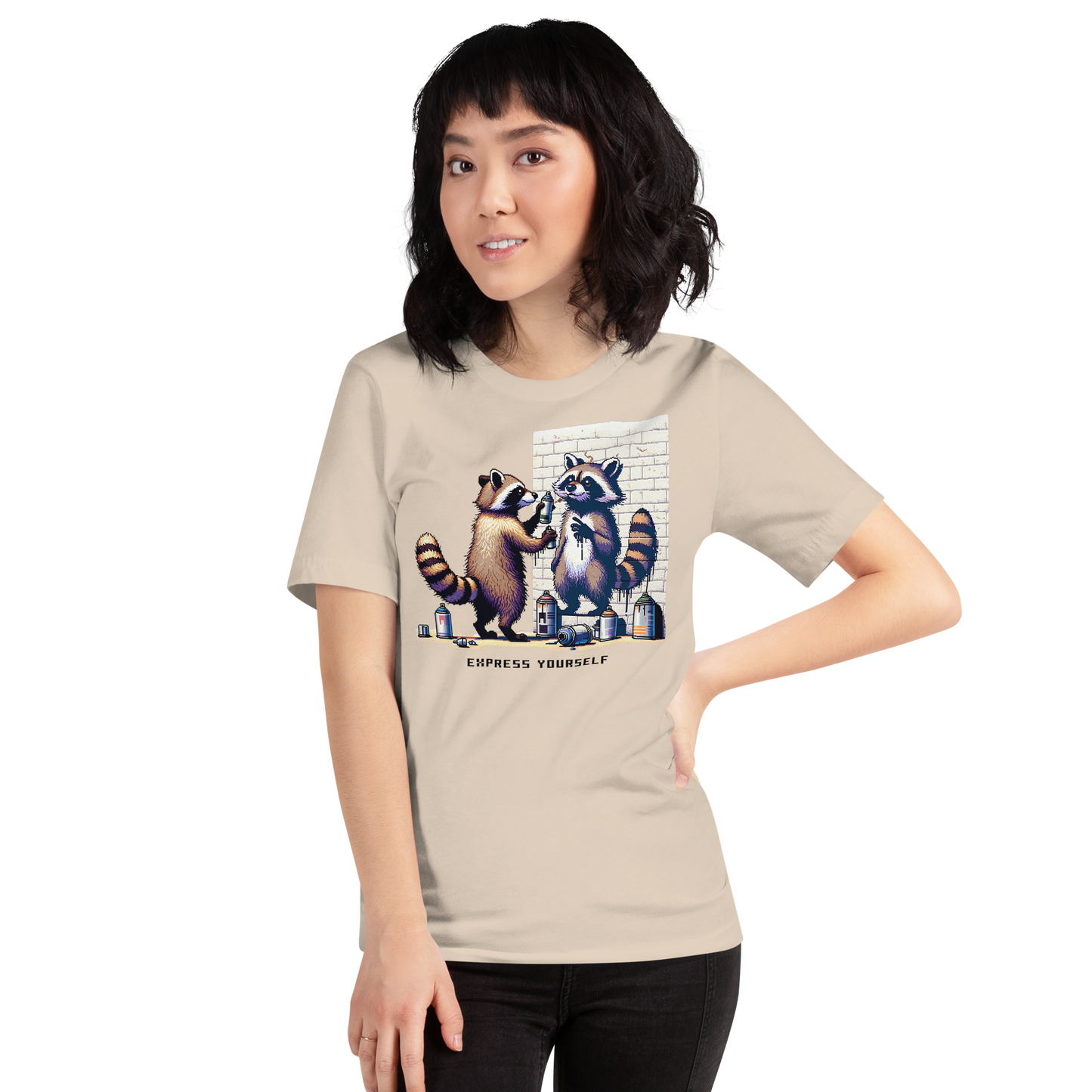 "Graffiticoon" Unisex Shirt w/ Text