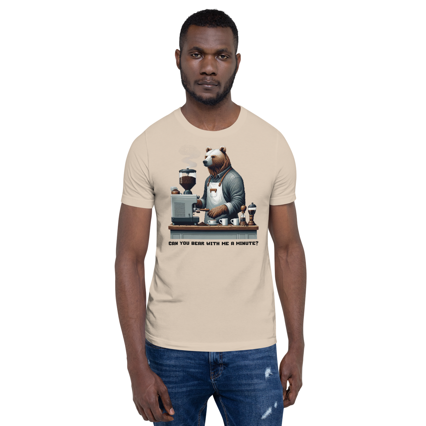 "Bearista" Unisex Shirt w/ Text
