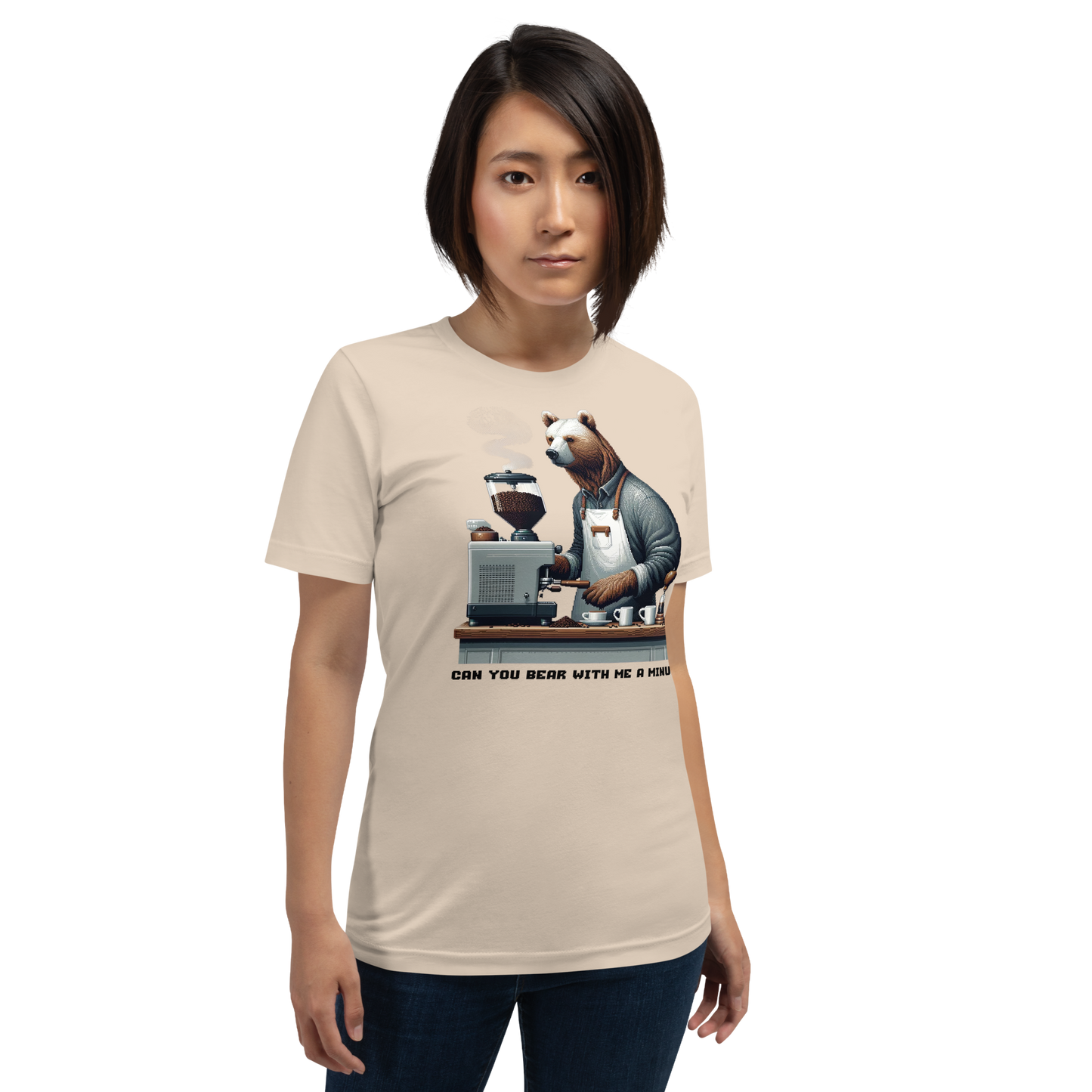 "Bearista" Unisex Shirt w/ Text