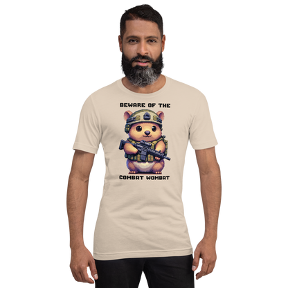 "Combat Wombat" Unisex Shirt w/ Text