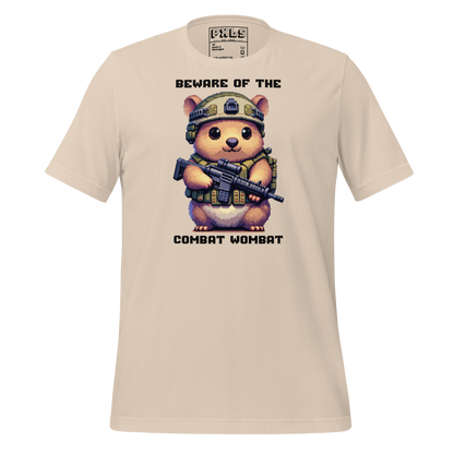 "Combat Wombat" Unisex Shirt w/ Text