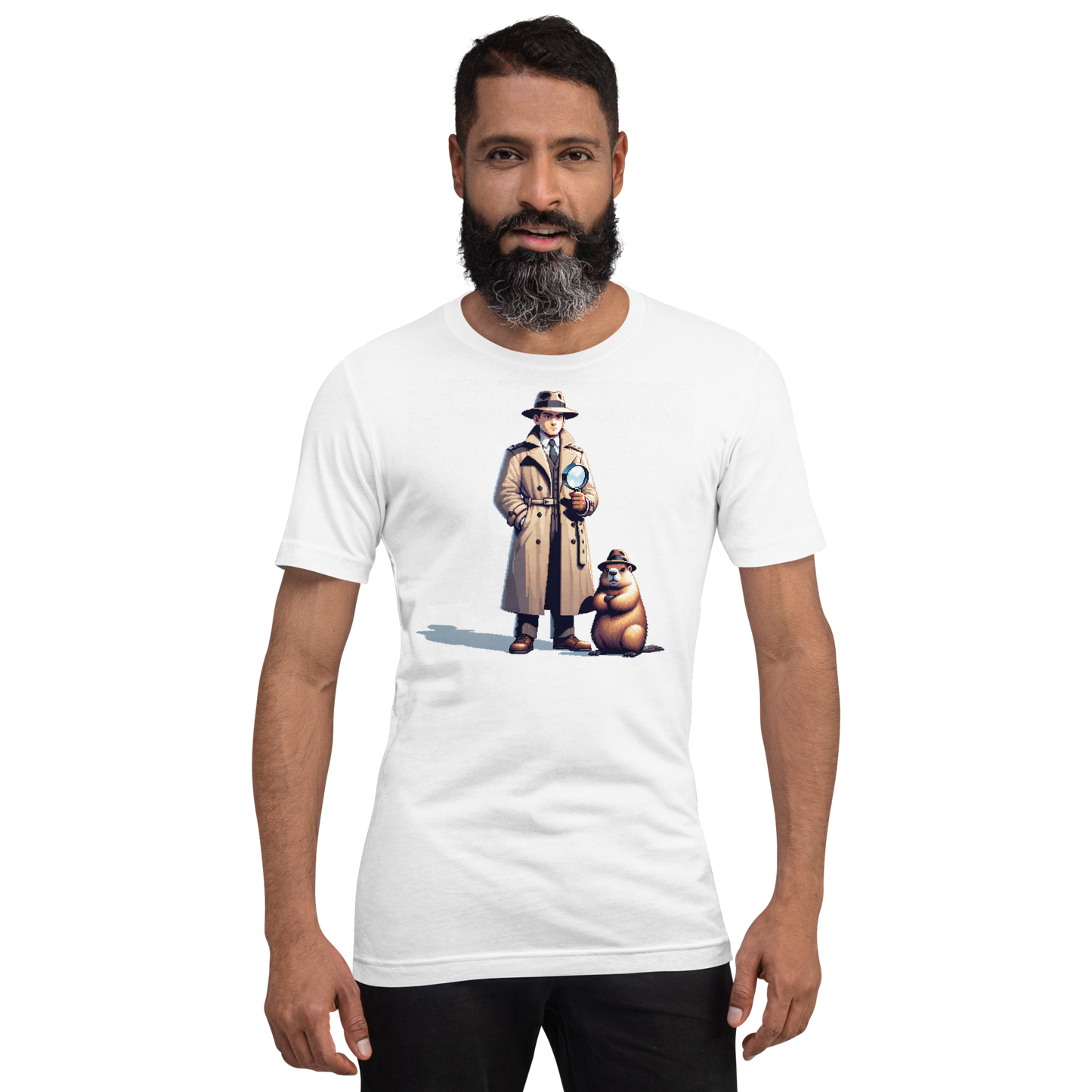 "Detective Groundhog" Unisex Shirt