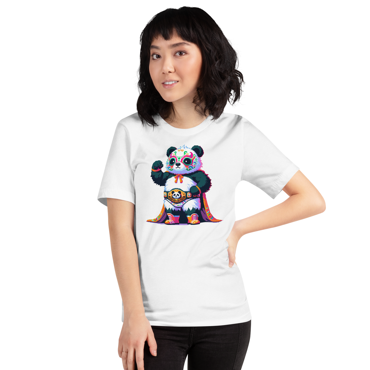 "Lucha-Panda-Dor" Unisex Shirt
