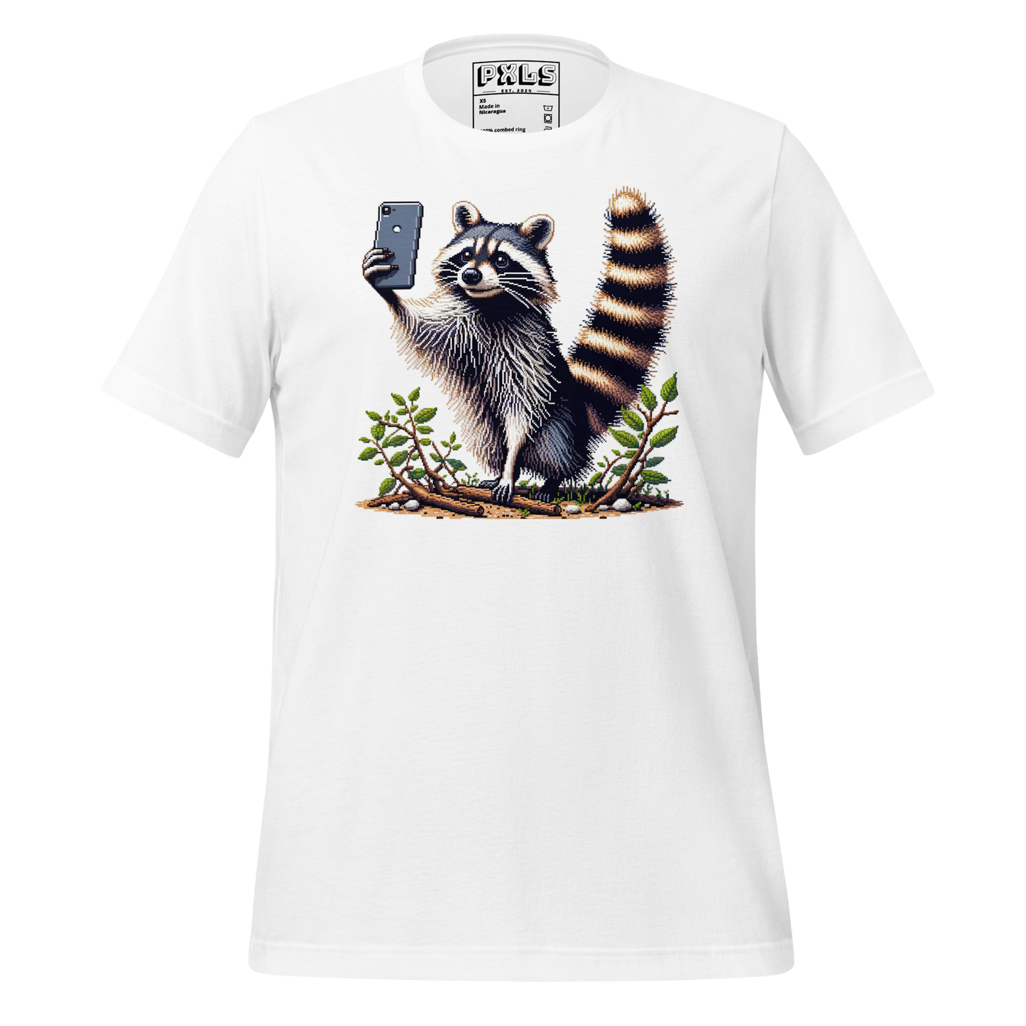 "Raccoon Selfie" Unisex Shirt