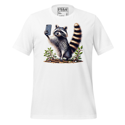 "Raccoon Selfie" Unisex Shirt