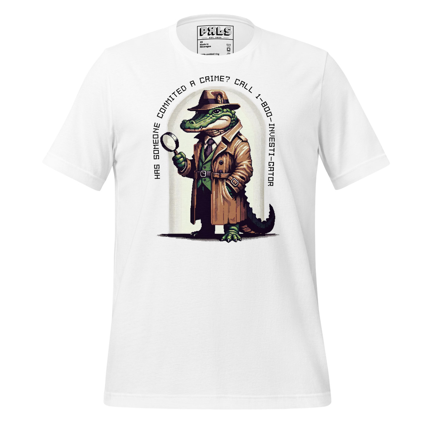 "Investi-Gator" Unisex Shirt w/ Text
