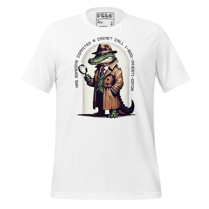 "Investi-Gator" Unisex Shirt w/ Text