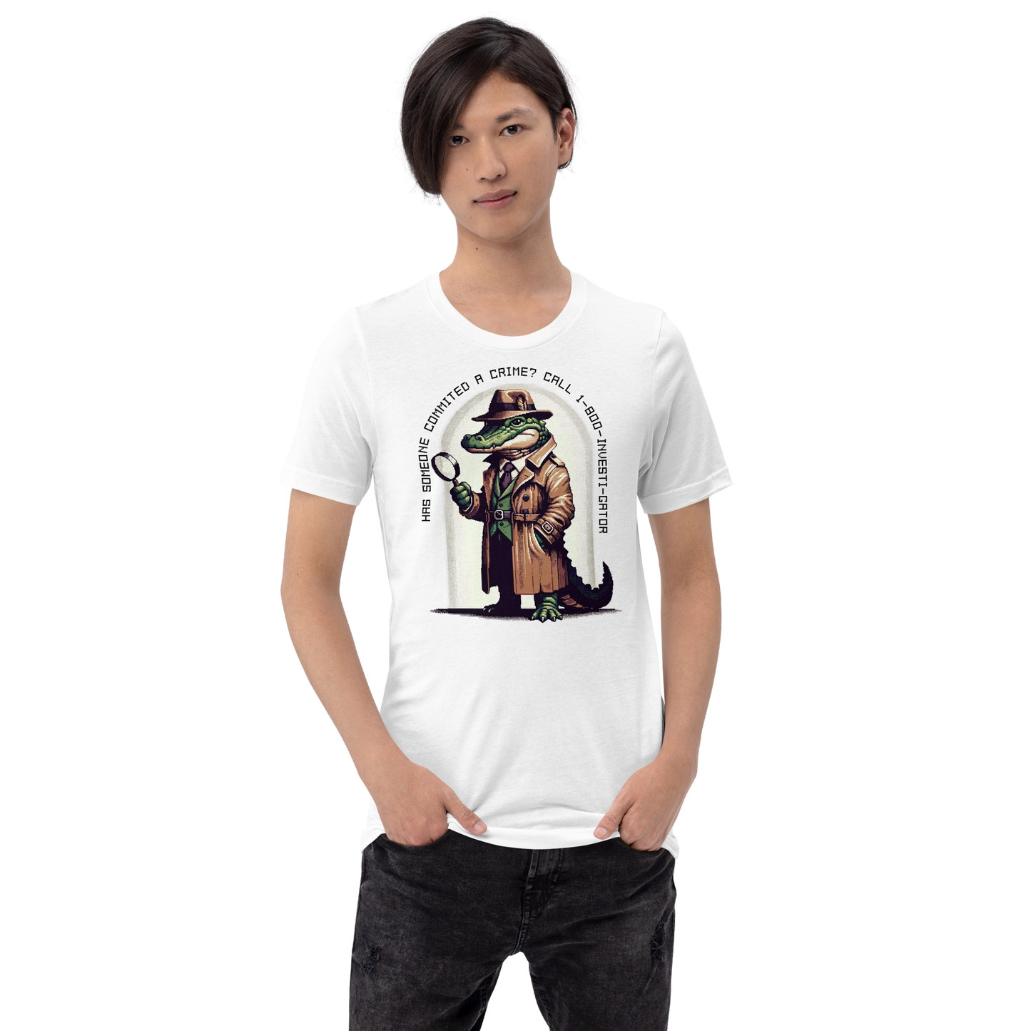 "Investi-Gator" Unisex Shirt w/ Text