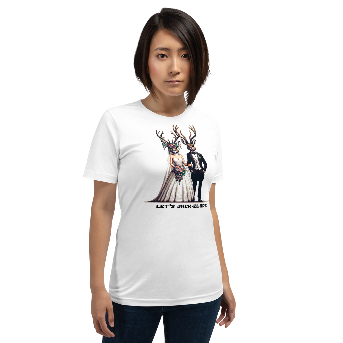 "Jack-Elope" Unisex Shirt w/ Text