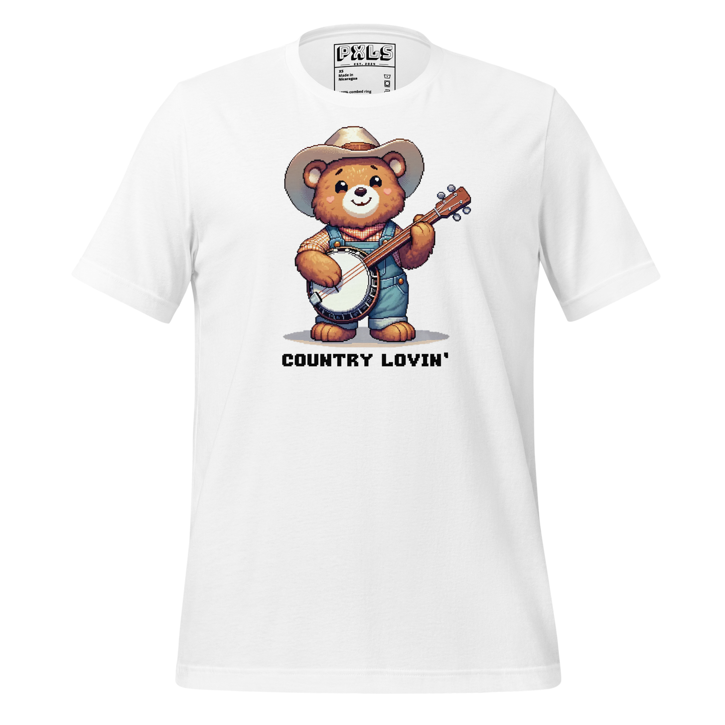 "Country Bear" Unisex Shirt w/ Text