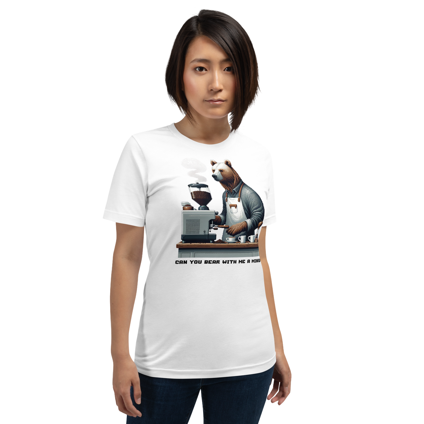 "Bearista" Unisex Shirt w/ Text