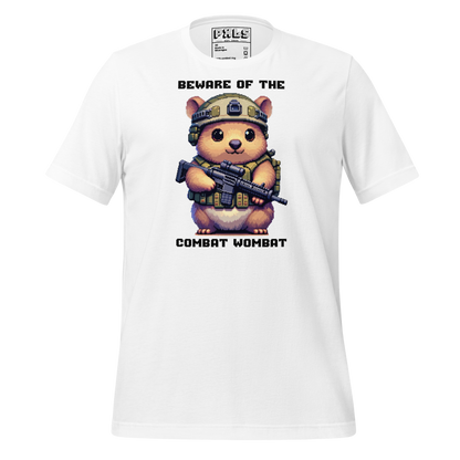 "Combat Wombat" Unisex Shirt w/ Text